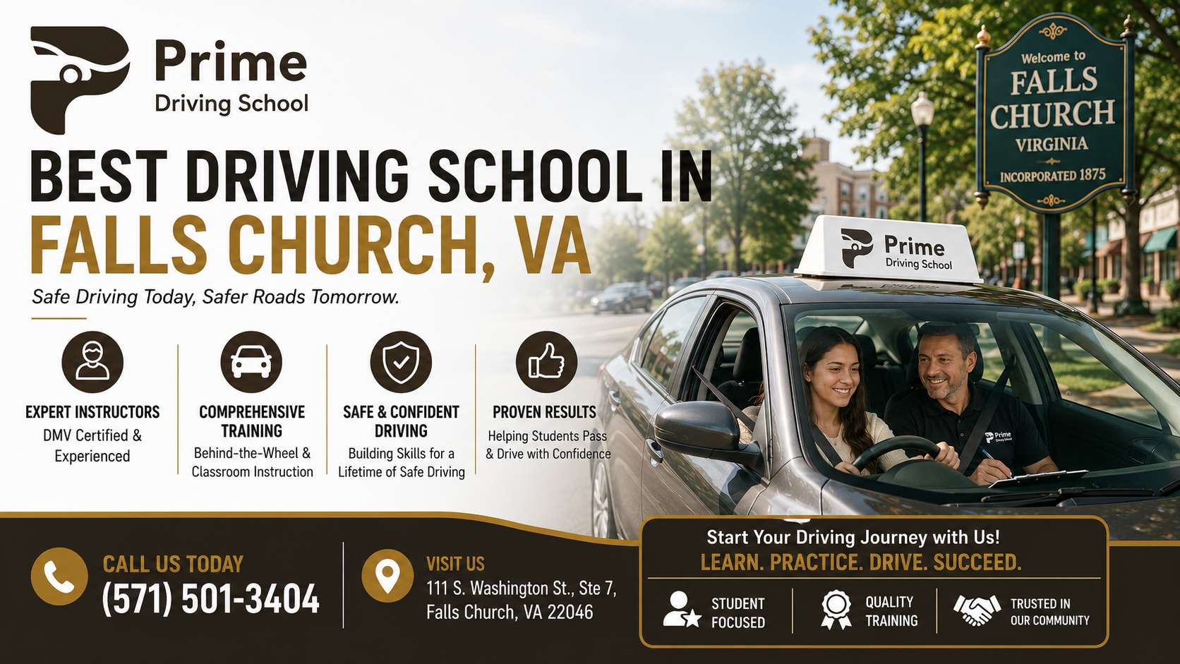 Best Driving School in Falls Church VA: How to Choose the Right One