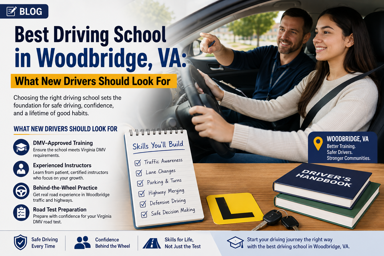 Best Driving School in Woodbridge, VA: What New Drivers Should Look For