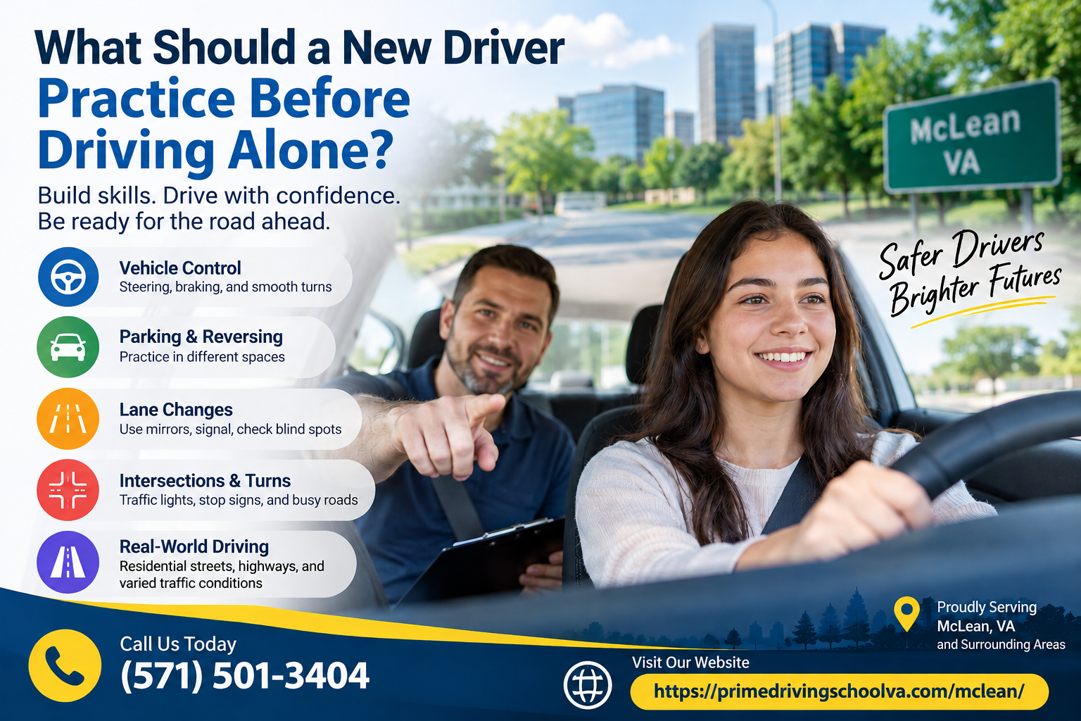 What Should a New Driver Practice Before Driving Alone?